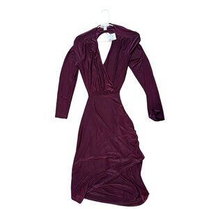 Revamped Long Sleeve backless dress‎ size Large NWT